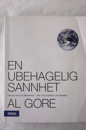 En ubehagelig sannhet av Al Gore - Forside