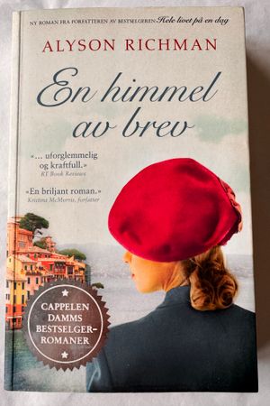 En himmel av brev av Alyson Richman - Forside