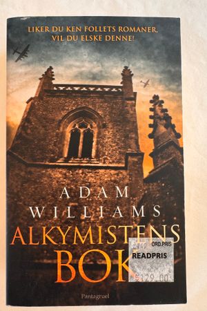 Alkymistens Bok av Adam Williams - Forside