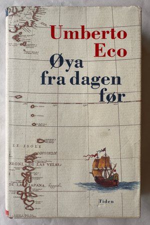Øya fra dagen før av Umberto Eco - Forside