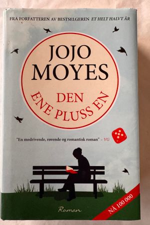 Den ene pluss en av Jojo Moyes - Forside