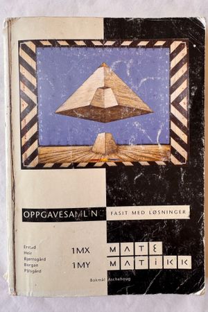 Oppgavesamling Fasit med Løsninger 1MX 1MY Matematikk av Erstad, Heir, Bjørnsgård, Borgan, Pålsgård - Forside