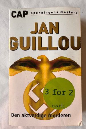 Den aktverdige morderen av Jan Guillou - Forside