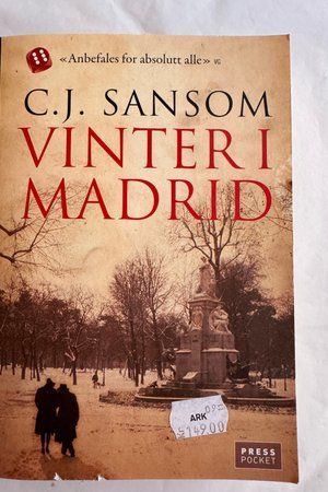Vinter i Madrid av C.J. Sansom - Forside