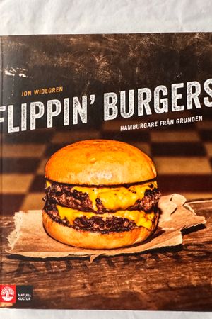 Flippin' Burgers av Jon Widegren - Forside
