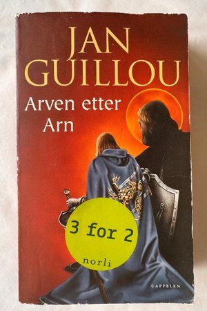 Arven etter Arn av Jan Guillou - Forside