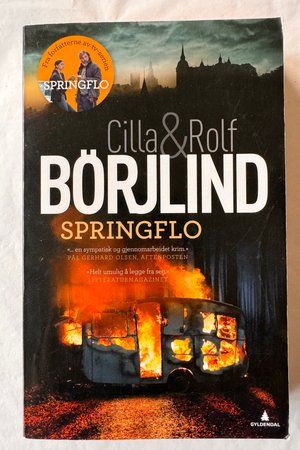 Springflo av Cilla & Rolf Börjlind - Forside