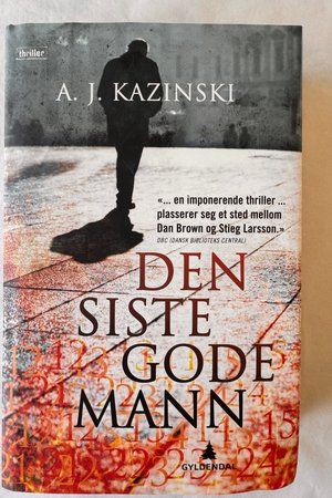 Den siste gode mann av A. J. Kazinski - Forside