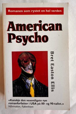 American Psycho av Bret Easton Ellis - Forside