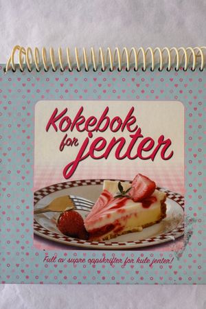 Kokebok for jenter av Ukjent - Forside