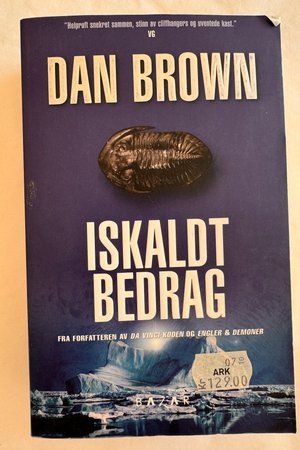 Iskaldt Bedrag av Dan Brown - Forside