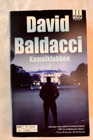 Kamelklubben av David Baldacci - Forside