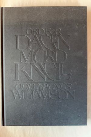 Ord for dagen av Odd-Magnus Williamson - Forside