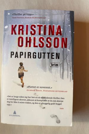 Papirgutten av Kristina Ohlsson - Forside