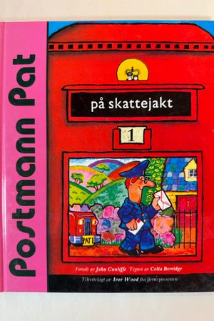 Postmann Pat på skattejakt av John Cunliffe - Forside