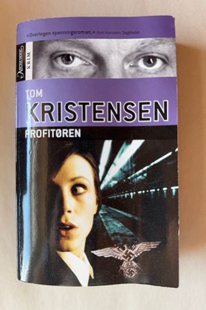 Profitøren thriller av Tom Kristensen - Forside