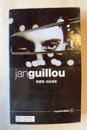 Rød Hane av Jan Guillou - Forside