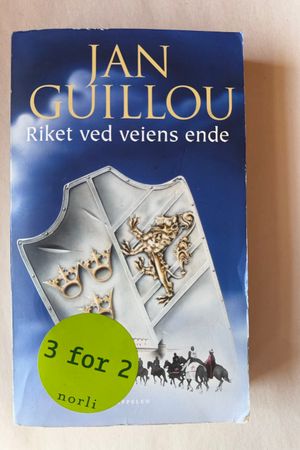 Riket vedveiens ende av Jan Guillou - Forside