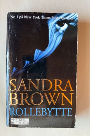 Rollebytte av Sandra Brown - Forside