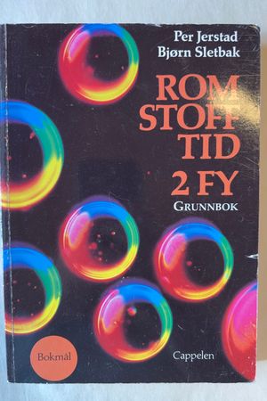 Rom Stoff Tid 2 Fy : Grunnbok av Per Jerstad, Bjørn Sletbak - Forside