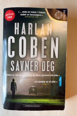 Savner deg av Harlan Coben - Forside