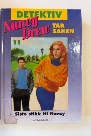 Siste stikk til Nancy av Carolyn Keene - Forside