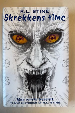 Skrekkens time av R.L. Stine - Forside
