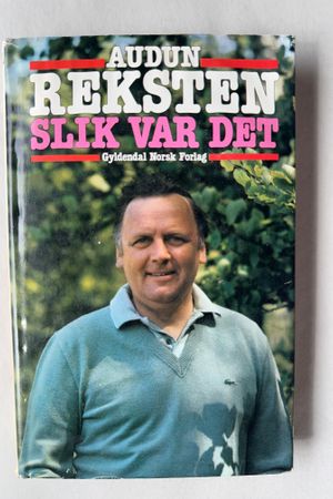Slik var det av Audun Reksten - Forside