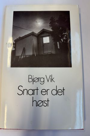 Snart er det høst av Bjørg Vik - Forside