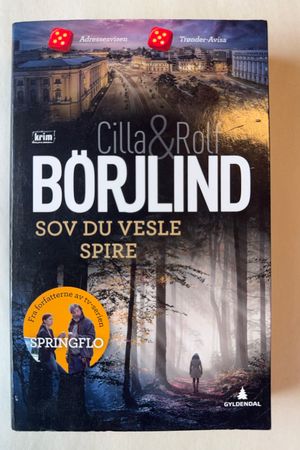 Sov du vesle spire av Cilla Börjlind - Forside