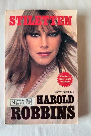 Stiletten av Harold Robbins - Forside