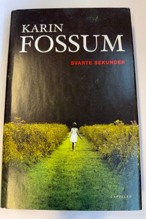 Svarte sekunder av Karin Fossum - Forside