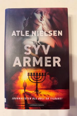 Syv armer av Atle Nielsen - Forside