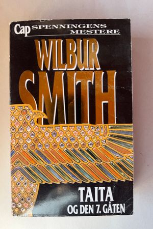 Taita og den 7. gåten av Wilbur Smith - Forside