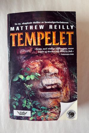 Tempelet av Matthew Reilly - Forside