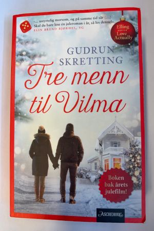 Tre menn til Vilma av Gudrun Skretting - Forside