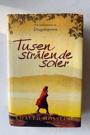 Tusen strålende soler av Khaled Hosseini - Forside
