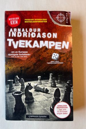 Tvekampen av Arnaldur Indriðason - Forside