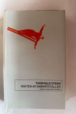 Vekten av snøkrystaller av Thorvald Steen - Forside