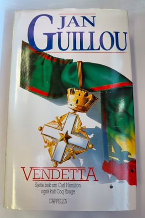 Vendetta av Jan Guillou - Forside