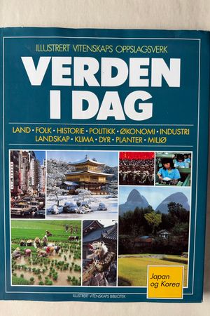 Verden i dag: Japan og Korea av Peter Haggett - Forside