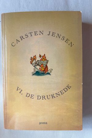 Vi, de druknede av Carsten Jensen - Forside