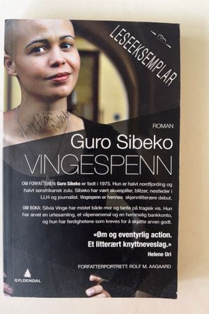 Vingespenn av Guro Sibeko - Forside