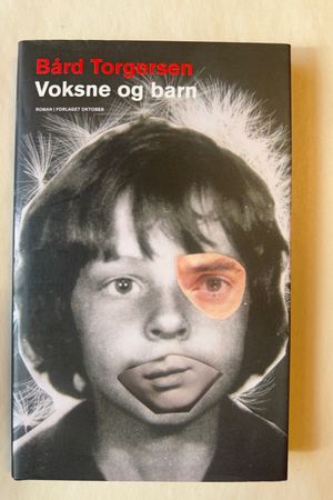 Voksne og barn roman av Bård Torgersen - Forside