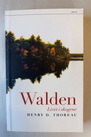 Walden - Livet i skogene av Henry D. Thoreau - Forside